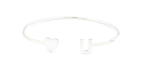 MOOD BRACELET - Silver Love U