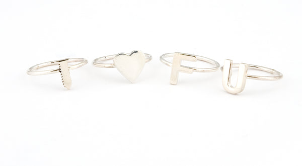 MOOD RING - Silver Heart