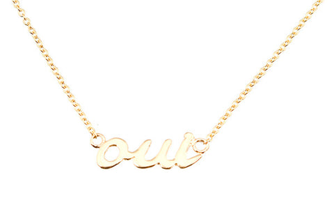 MAIS OUI CHERI - Oui Necklace