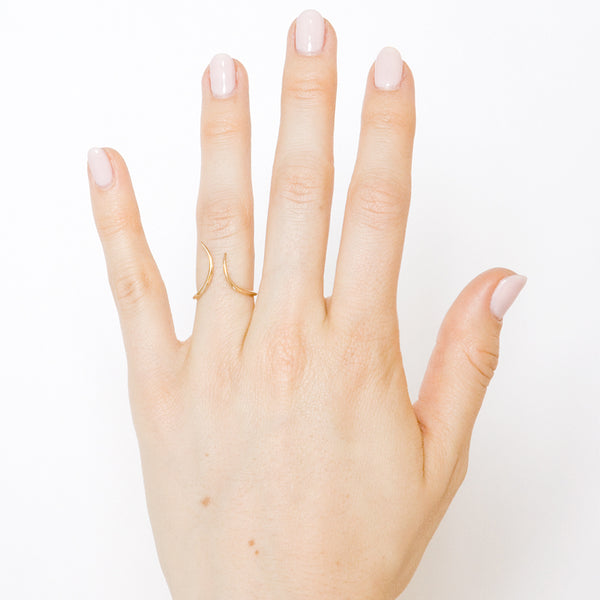 HAATHI FINE - Tusker Ring Asymmetrical