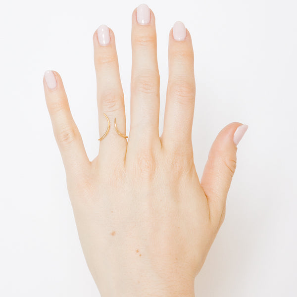 HAATHI FINE - Tusker Ring Asymmetrical