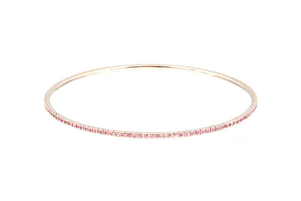 HAATHI FINE - Bangle with Pink Sapphires